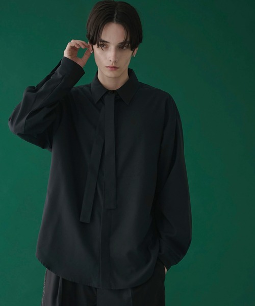 LUCY/ボウタイロングスリーブシャツ（シャツ/ブラウス）｜LUCY