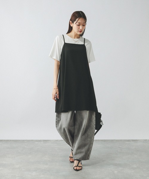 GLOBAL WORK（グローバルワーク）の「GOODデニムカーブパンツ/143956（デニムパンツ・レディース・ネイビー/ブルー/グレー/アイボリー・SMALL/MEDIUM/LARGE/X-SMALL/X-LARGE/XX-LARGE）」の9枚目の写真