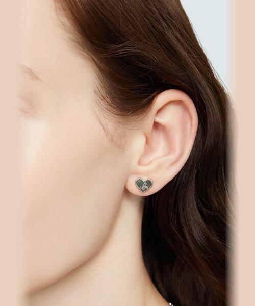 【Agnes b.】H925 Chain ピアス ハート H925 Chain ピアス ｜agnès b. FEMME（ファム）｜アニエスベー