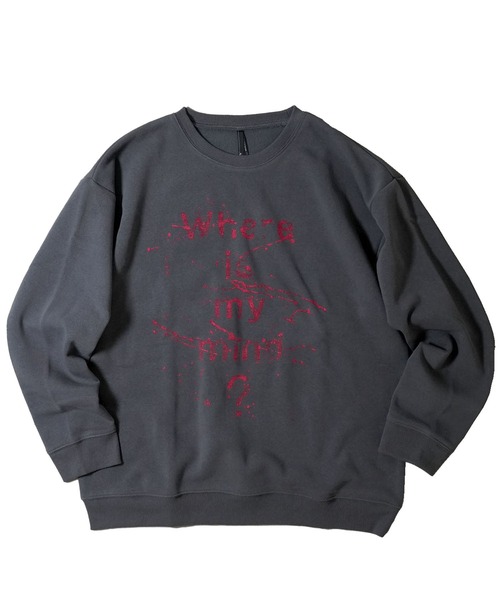 Starting Over（スターティングオーバー）の「heavy weight various design sweat shirt/ヘビーウェイト アソート デザイン 裏起毛 スウェットシャツ（スウェット・メンズ・アッシュグレー/チャコールグレー/ホワイト/ブラック/ホワイト系その他/ホワイト系その他2/ブラック系その他2/ブラック系その他3/ブラック系その他4/グレー系その他2/グレー系その他3/グレー系その他4/グレー系その他7/ブラック系その他6/グレー系その他5/ブラック系その他7/ライトグレー系2/ライトグレー系/グレー系その他6/ブラック系その他5/ライトグレー系3/ライトグレー系1/ブラック系その他/グレー系その他・M/L/XL）」の17枚目の写真