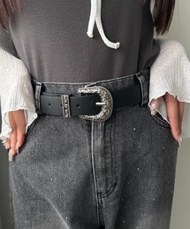 apres jour mignon | 【apresjour mignon×ARIAZ】デザインバックルベルト(ベルト)