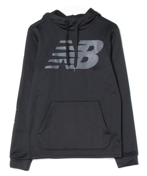 NEW BALANCE（ニューバランス）の「ニューバランス New Balance フリースプルオーバーフーディ Tenacity（パーカー・メンズ・ネイビー/ブラック/グレー・S/M/L/LL）」の2枚目の写真
