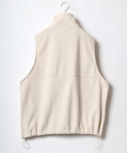 DISCUS（ディスカス）の「DISCUS/ディスカス フリース スタンドベスト（ベスト・レディース・アイボリー/キャメル/ブラウン/ブラック・L/M）」の6枚目の写真