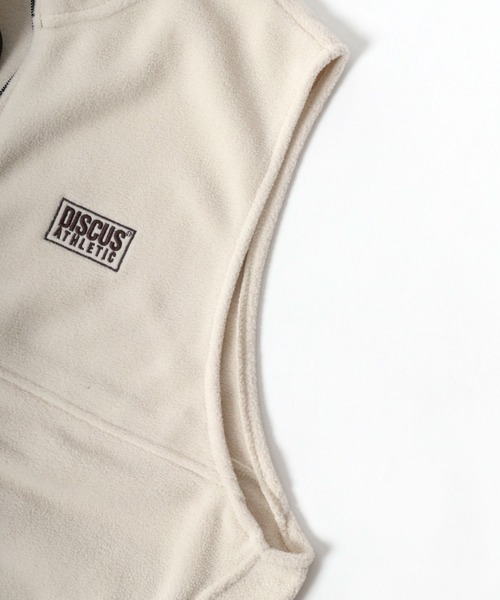 DISCUS（ディスカス）の「DISCUS/ディスカス フリース スタンドベスト（ベスト・レディース・アイボリー/キャメル/ブラウン/ブラック・L/M）」の17枚目の写真