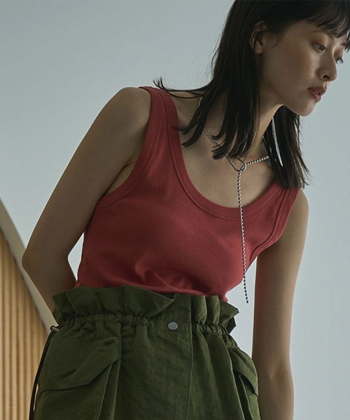 LAYERED COLOR TANK（タンクトップ）｜marjour（マージュール）