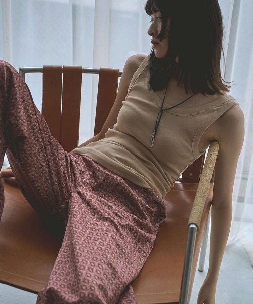 LAYERED COLOR TANK（タンクトップ）｜marjour（マージュール）