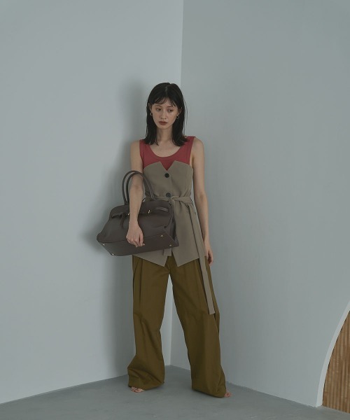 LAYERED COLOR TANK（タンクトップ）｜marjour（マージュール）