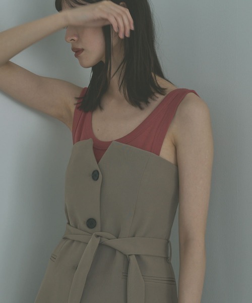 LAYERED COLOR TANK（タンクトップ）｜marjour（マージュール）