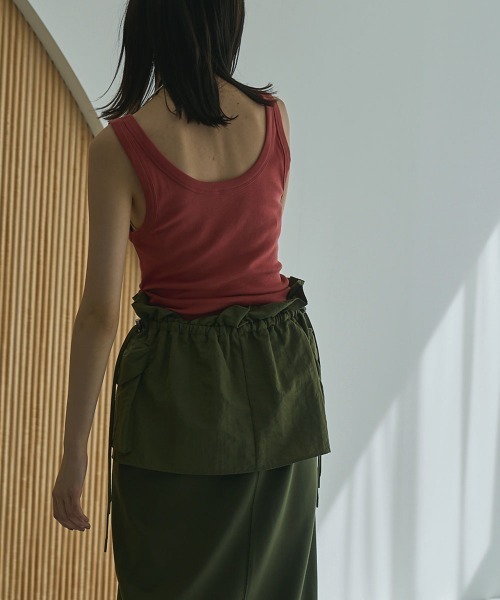 LAYERED COLOR TANK（タンクトップ）｜marjour（マージュール）