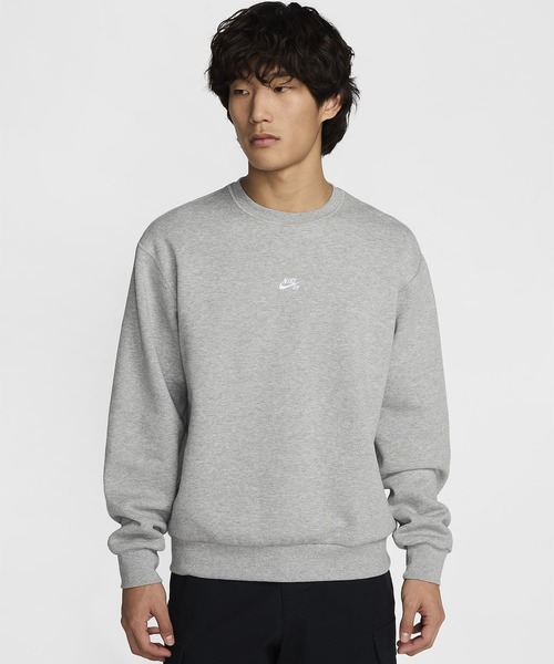 NIKE SB（ナイキエスビー）の「NIKE SB/ナイキエスビー スウェット LOGO SB フリース スケートボードクルー FV7354-010/FV7354-063（スウェット・メンズ・ヘザーグレー/ブラック・L/M/XL）」の9枚目の写真