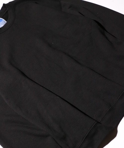 C.E.L.STORE（セルストア）の「MADDEN / メデン RAT LOGO OVER-SIZE CREW SWEAT アメリカ製 ワンポイント ラットロゴ オーバーサイズスウェット（スウェット・メンズ・ナチュラル/ヘザーグレー/ブラック・MEDIUM/LARGE/X-LARGE）」の8枚目の写真