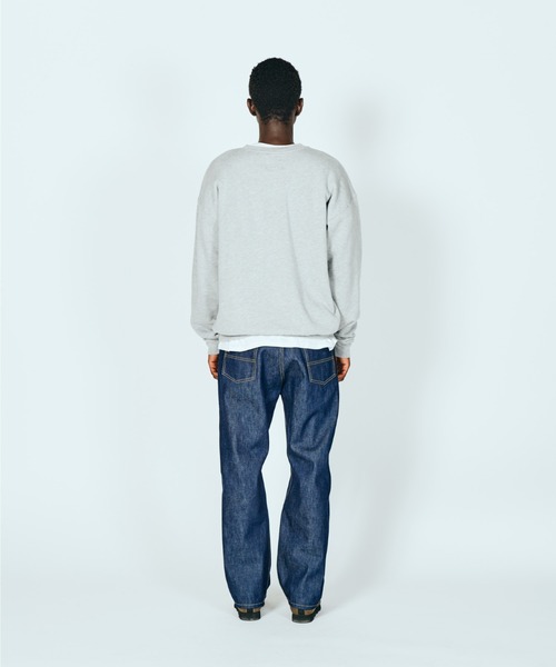 C.E.L.STORE（セルストア）の「MADDEN / メデン RAT LOGO OVER-SIZE CREW SWEAT アメリカ製 ワンポイント ラットロゴ オーバーサイズスウェット（スウェット・メンズ・ナチュラル/ヘザーグレー/ブラック・MEDIUM/LARGE/X-LARGE）」の17枚目の写真