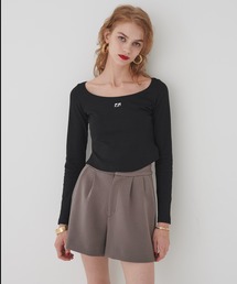 Soir,5 COCOTTE PARIS | タックショートパンツ(その他パンツ)