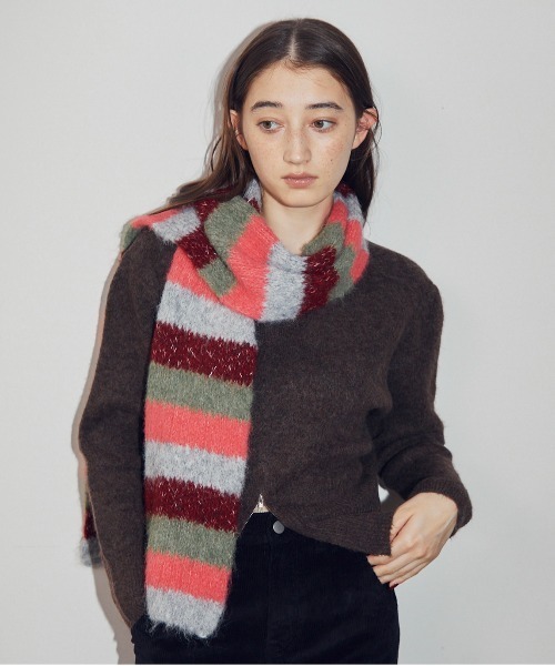 ボーダーマフラー（バンダナ/スカーフ）｜MOCOA'S（モコアズ）の