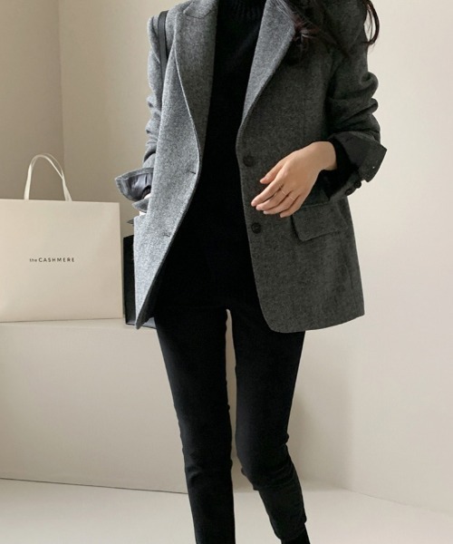 【セール】2つボタン テーラードジャケット（テーラードジャケット）｜Ritzy（リッツィー）