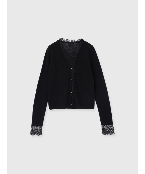 新品未使用　タグ付き　アニュアンス　アイラッシュレーストリミングニット ZOZO限定カラー】アイラッシュレーストリミングニット（ニット