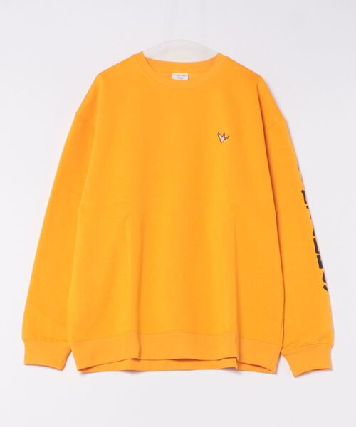 (What it isNt)ART BY MARKGONZALES(ワットイットイズント)の「【(What it isNt)ART BY MARKGONZALES / (ワットイットイズント) アートバイマークゴンザレス】リラックスフィット バックプリント 裏起毛 クルーネックトレーナー ユニセックス(スウェット・メンズ・ピンク系その他2/グリーン系その他2/ホワイト系その他2/ゴールド系その他/ブルー系その他/ホワイト系その他・X-LARGE/LARGE/MEDIUM)」の9枚目の写真
