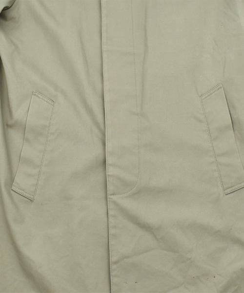 A.P.C.（アーペーセー）の「【ヴィンテージ古着】A.P.C. ステンカラーコート（ステンカラーコート・メンズ・ベージュ・LARGE）」の9枚目の写真