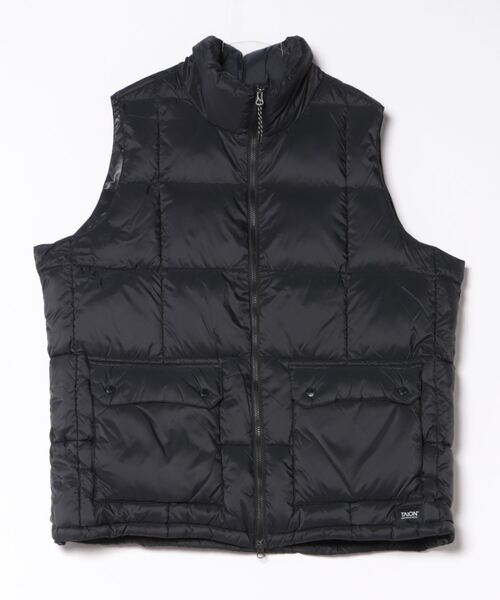 TAION(タイオン)の「MT PACKABLE VOLUME DOWN VEST 002VZMT(ダウンベスト・メンズ・ブラック・LARGE/X-LARGE/XX-LARGE)」の15枚目の写真