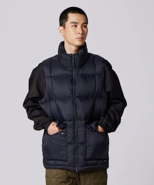 TAION(タイオン)の「MT PACKABLE VOLUME DOWN VEST 002VZMT(ダウンベスト・メンズ・ブラック・LARGE/X-LARGE/XX-LARGE)」の3枚目の写真