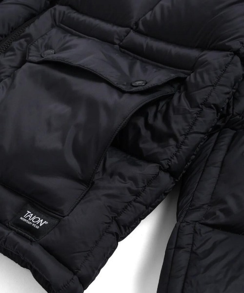 TAION(タイオン)の「MT PACKABLE VOLUME DOWN VEST 002VZMT(ダウンベスト・メンズ・ブラック・LARGE/X-LARGE/XX-LARGE)」の14枚目の写真