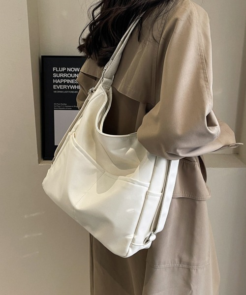 Miniministore（ミニミニストア）の「3way ショルダーバッグ リュック 鞄（ショルダーバッグ・レディース・アイボリー/ブラック/ブラウン・FREE）」の7枚目の写真