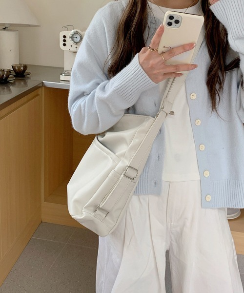 Miniministore（ミニミニストア）の「3way ショルダーバッグ リュック 鞄（ショルダーバッグ・レディース・アイボリー/ブラック/ブラウン・FREE）」の8枚目の写真