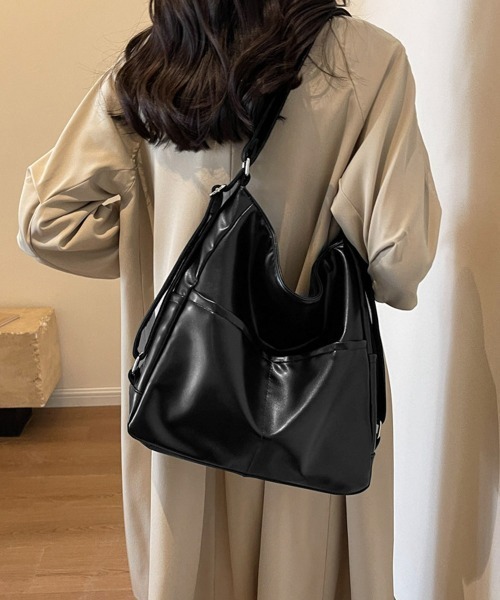 Miniministore（ミニミニストア）の「3way ショルダーバッグ リュック 鞄（ショルダーバッグ・レディース・アイボリー/ブラック/ブラウン・FREE）」の16枚目の写真