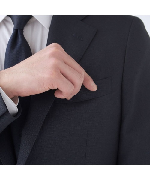 セール】【通年】メタル釦ネイビーブレザー（テーラード