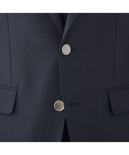セール】【通年】メタル釦ネイビーブレザー（テーラード