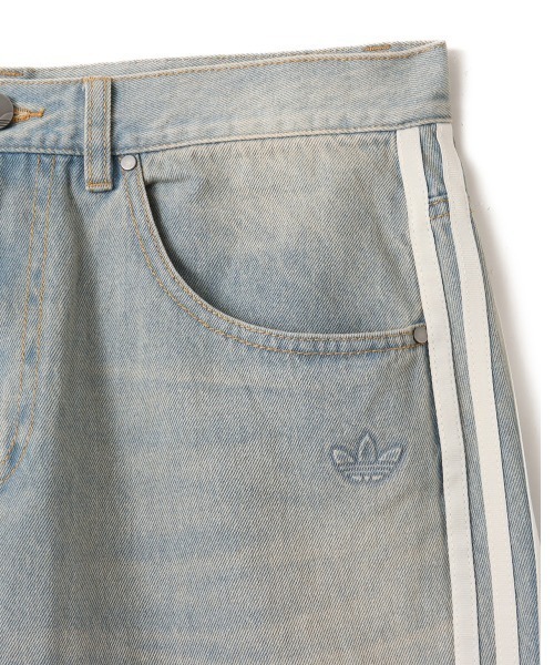 adidas(アディダス)の「adidas DENIM JEANS / アディダス デニム ジーンズ(デニムパンツ・メンズ・ライトブルー・36inch/34inch/32inch/30inch)」の2枚目の写真