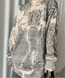 セール】SAILOR COLLAR DETAIL KNIT TOP（ニット/セーター）｜Ameri