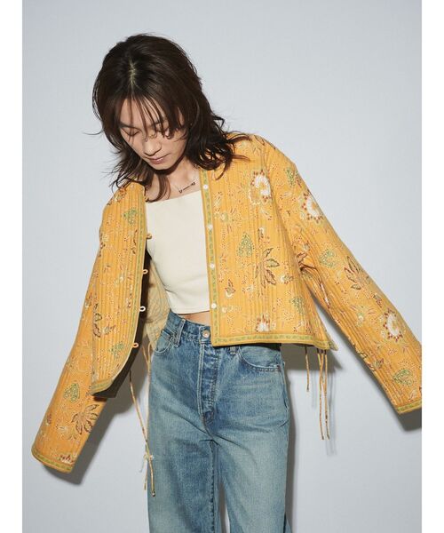 Htage（テージ）の「【Htage】カップ付きデザインインナー（キャミソール・レディース・アイボリー/ブラック・FREE）」の5枚目の写真