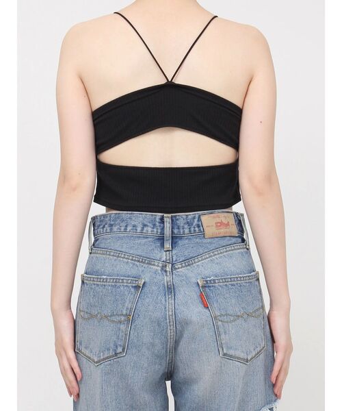 Htage（テージ）の「【Htage】カップ付きデザインインナー（キャミソール・レディース・アイボリー/ブラック・FREE）」の11枚目の写真