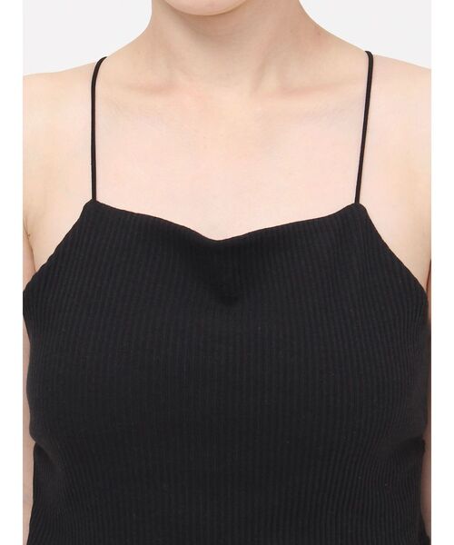 Htage（テージ）の「【Htage】カップ付きデザインインナー（キャミソール・レディース・アイボリー/ブラック・FREE）」の12枚目の写真