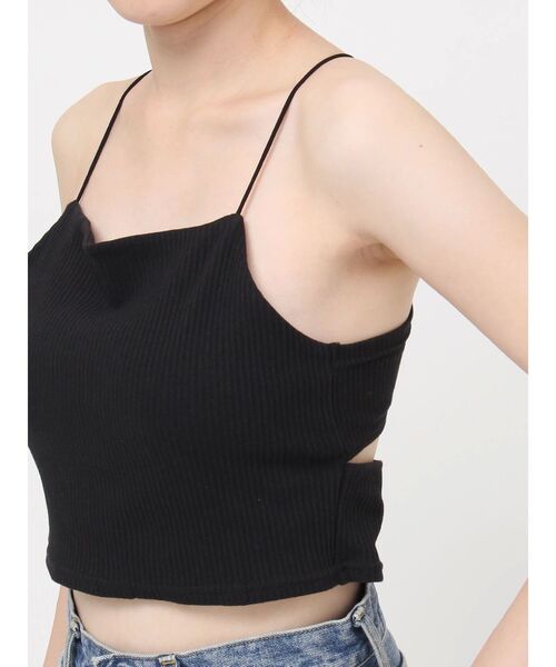 Htage（テージ）の「【Htage】カップ付きデザインインナー（キャミソール・レディース・アイボリー/ブラック・FREE）」の13枚目の写真