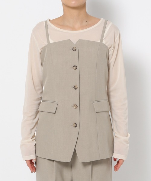 BRIEFING⭐︎レディースセットアップ美品 4ボタンダブルジャケット《CONTROLα》《セットアップ着用可