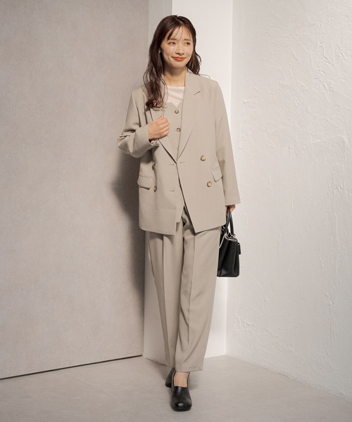 セットアップ着用可・フロントボタンビスチェ 291379（その他トップス）｜mysty woman（ミスティウーマン）