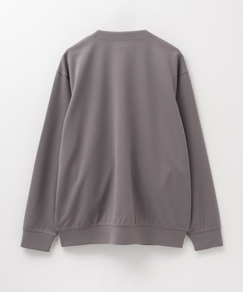 NAVY（ネイビー）の「着回しの効くジョーゼットカーディガン【UVカット・ドライ・イージーケア・軽量】（カーディガン/ボレロ・メンズ・グレイッシュベージュ/ブラック/ネイビー・M/XL/L/XXL/S）」の12枚目の写真