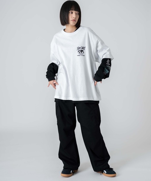 デコ595♡デコ596♡専用ページ ∴WEGO/【25年春夏新作】別注BENDAVISアンサンブルグラフィックT
