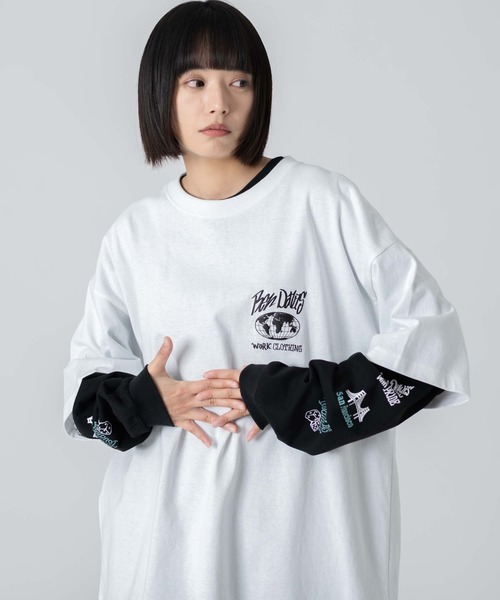 BEN DAVIS(ベンデイビス)の「∴WEGO/別注BENDAVISアンサンブルグラフィックT(アンサンブル・メンズ・ブラック/ホワイト・MEDIUM/LARGE)」の14枚目の写真