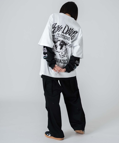 BEN DAVIS(ベンデイビス)の「∴WEGO/別注BENDAVISアンサンブルグラフィックT(アンサンブル・メンズ・ブラック/ホワイト・MEDIUM/LARGE)」の16枚目の写真