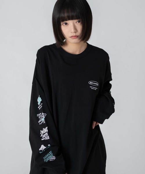BEN DAVIS(ベンデイビス)の「∴WEGO/別注BENDAVISアンサンブルグラフィックT(アンサンブル・メンズ・ブラック/ホワイト・MEDIUM/LARGE)」の17枚目の写真