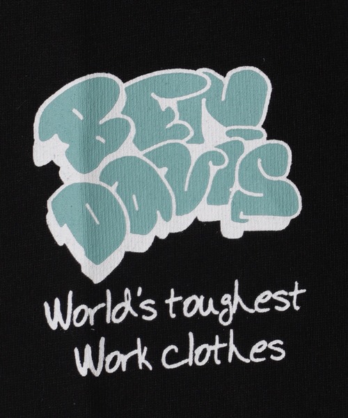 BEN DAVIS(ベンデイビス)の「∴WEGO/別注BENDAVISアンサンブルグラフィックT(アンサンブル・メンズ・ブラック/ホワイト・MEDIUM/LARGE)」の4枚目の写真