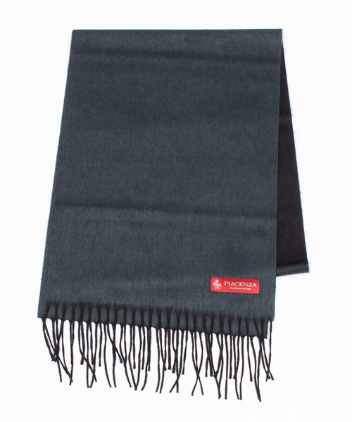 SHIPS（シップス）の「PIACENZA: カシミヤ/シルク リバーシブル マフラー（マフラー・メンズ・キャメル/ワイン/オレンジ/グリーン/ブルー/パープル・ONE SIZE）」の13枚目の写真