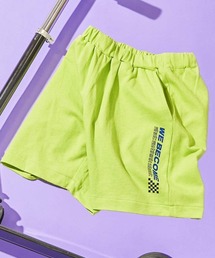 devirock（デビロック）の「デザインいろいろ 無地ワンポイント&総柄 ミニ裏毛ハーフパンツ（その他パンツ）」