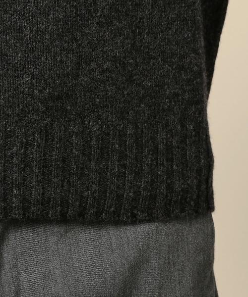 Hurley (ハーレー)の「<HARLEY OF SCOTLAND> SNOW KNIT/ニット◆(ニット/セーター・メンズ・ダークグレー/ブラウン・40/42)」の9枚目の写真