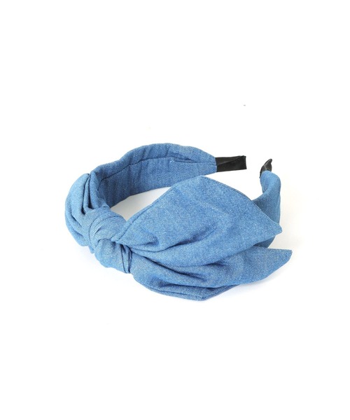 新品！大人気♡デニム　リボン　カチューシャ デニムリボンカチューシャ（カチューシャ）｜Cepica（セピカ）の