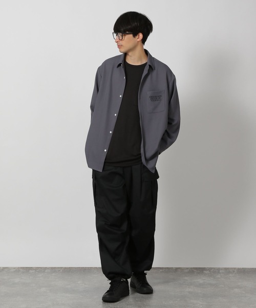 LAKOLE(ラコレ)の「アソートB刺繍シャツ / 291285(シャツ/ブラウス・メンズ・オリーブ/ホワイト/チャコール・MEDIUM/LARGE)」の6枚目の写真