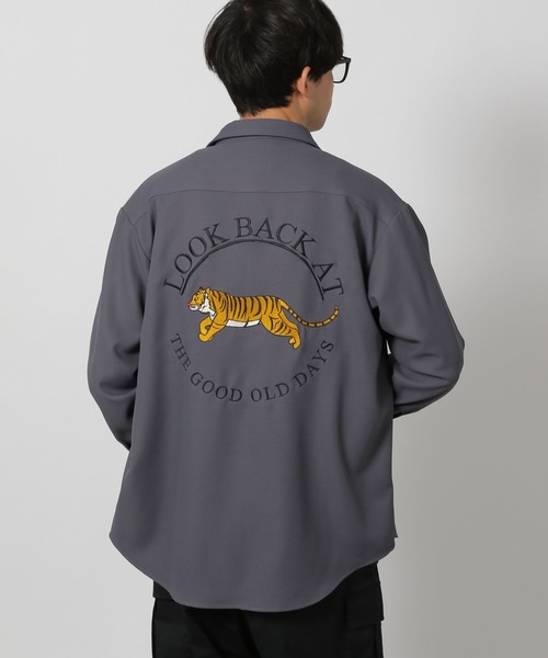 LAKOLE(ラコレ)の「アソートB刺繍シャツ / 291285(シャツ/ブラウス・メンズ・オリーブ/ホワイト/チャコール・MEDIUM/LARGE)」の7枚目の写真